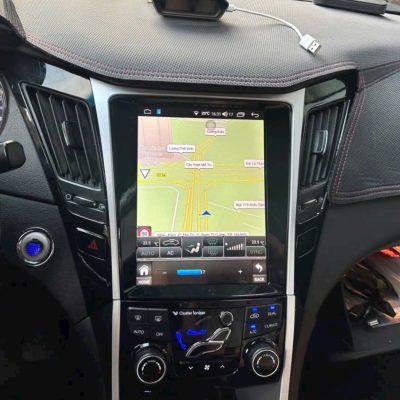 Lắp đặt màn hình android Tesla cho Sonata