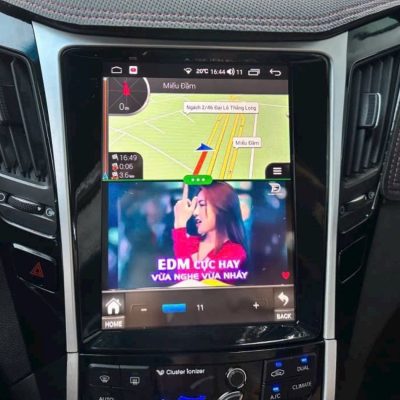 Lắp đặt màn hình android Tesla cho Sonata