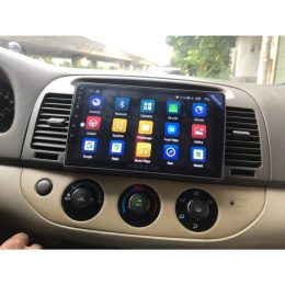 Lắp đặt màn hình android Camry