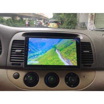 Lắp đặt màn hình android Camry