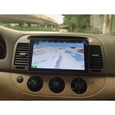 Lắp đặt màn hình android Camry