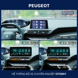Màn hình Morcar Pro Max 12.3 inch cho Peugeot 2017-2022
