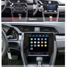 Màn hình Tesla xe Honda Civic 2016-2020
