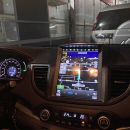 Màn hình Tesla xe Honda CRV 2012-2016