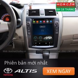 Màn hình Tesla xe Toyota Altis 2007-2013