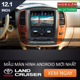 Màn hình Tesla xe Toyota Land Cruiser 2005-2009