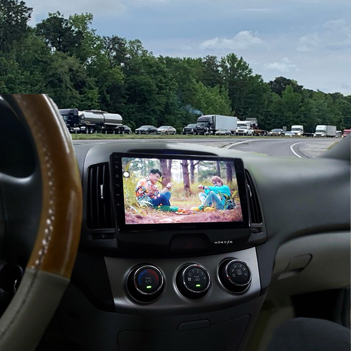 Màn hình android xe Hyundai Avante