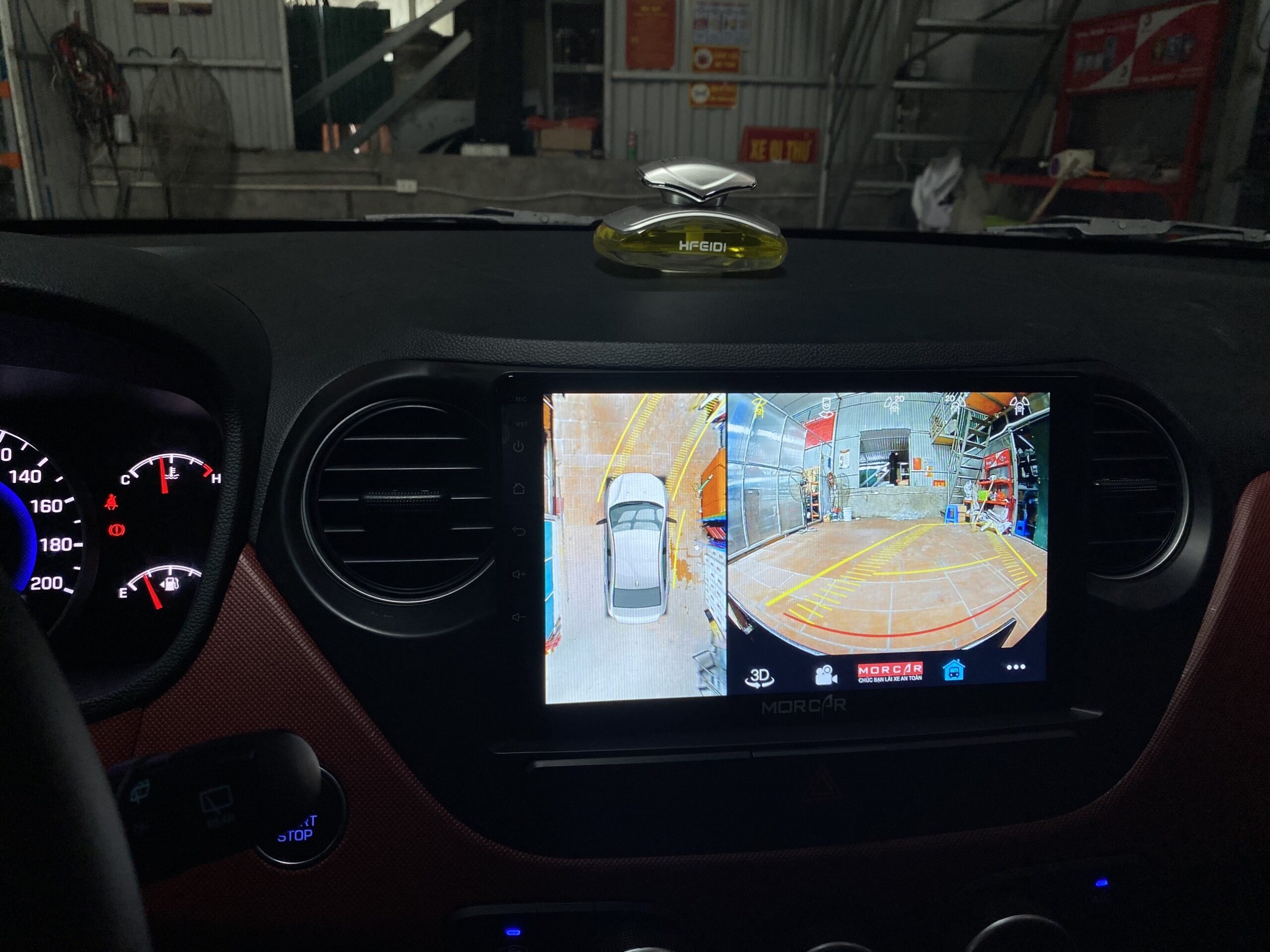 Màn hình android xe Hyundai I10