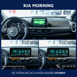 Màn hình Morcar Pro Max 12.3 in cho Kia Morning 2020-2022 | Giá tốt