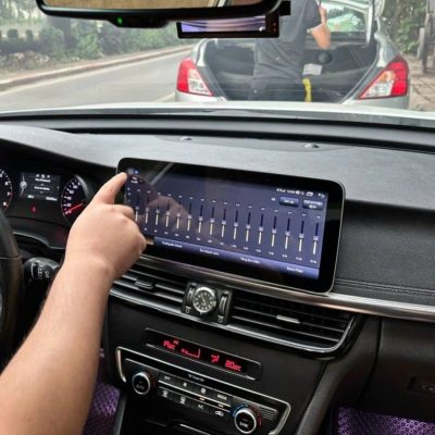 Lắp đặt Màn hình 12.3 inch cho Kia Optima