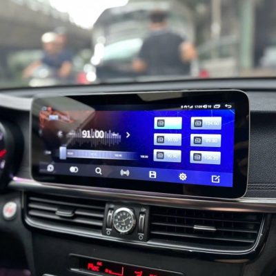 Lắp đặt Màn hình 12.3 inch cho Kia Optima