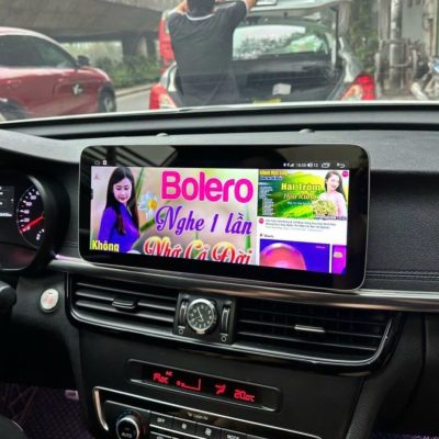 Lắp đặt Màn hình 12.3 inch cho Kia Optima