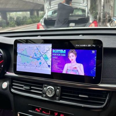 Lắp đặt Màn hình 12.3 inch cho Kia Optima