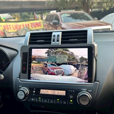 Lắp đặt màn hình android Toyota Prado