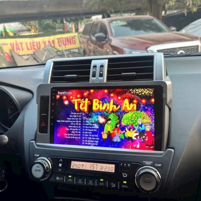 Lắp đặt màn hình android Toyota Prado