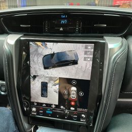 Lắp màn màn hình android Tesla Fortuner