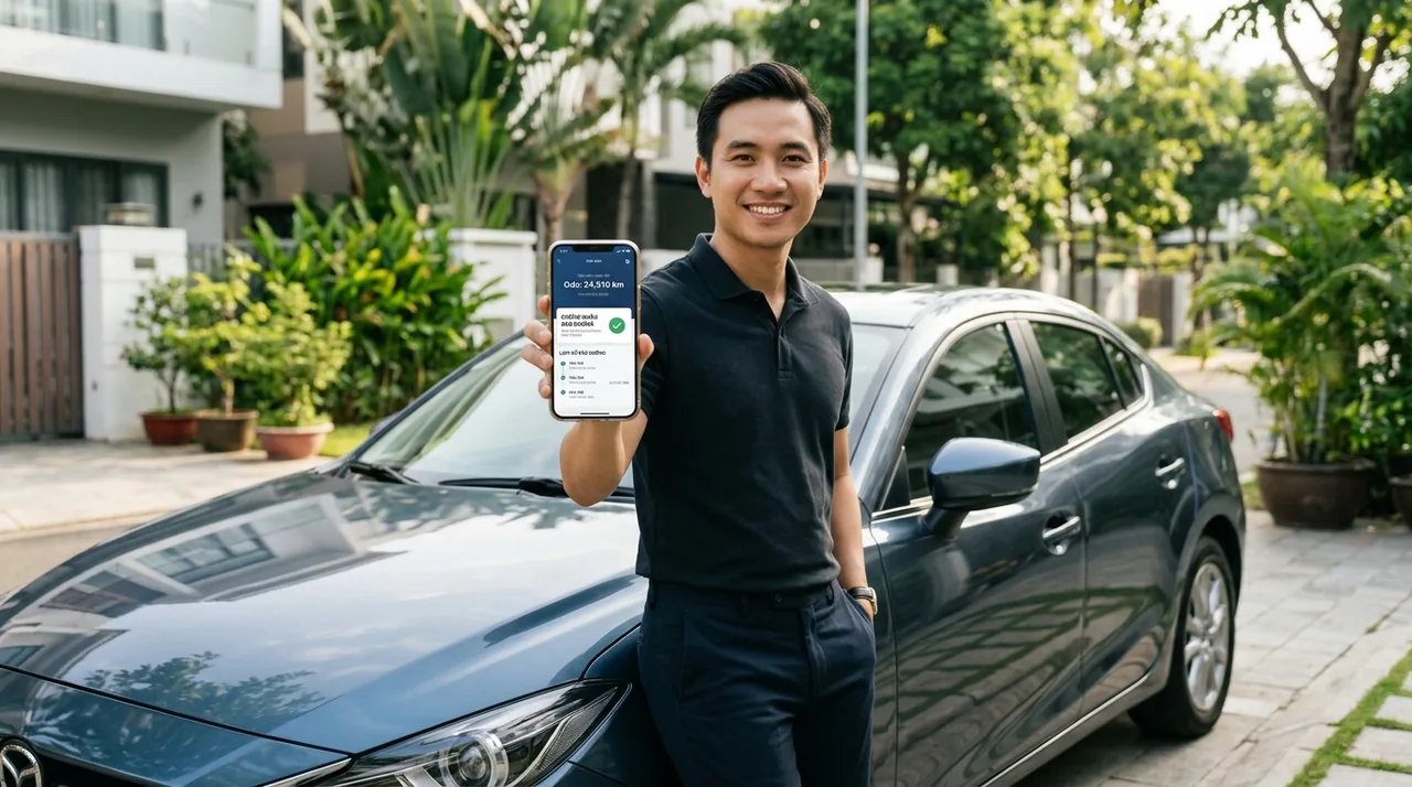 Ứng dụng sổ bảo dưỡng số cá nhân otohome minh bạch lịch sử xe